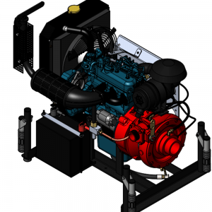Motopompe incendie moteur thermique EUROMAST