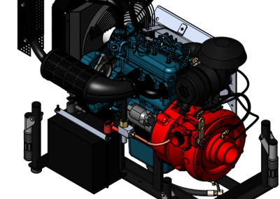 Motopompe incendie moteur thermique EUROMAST