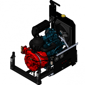 Motopompe incendie diesel