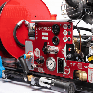 High pressure kit with steel hose reel