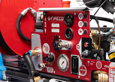 High pressure kit with steel hose reel