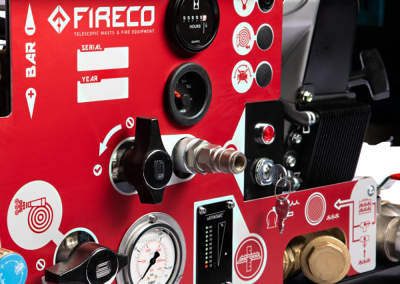Control panel for high pressure kit