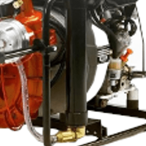 Cadre de pompe incendie moteur thermique