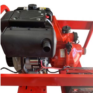 Moteur pompe incendie avec démarreur électrique