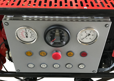 Pump control panel