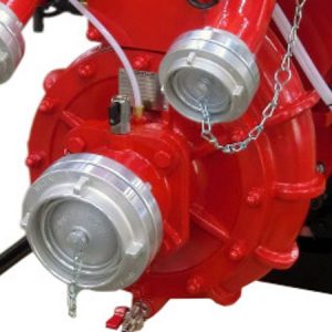 Fire pump body