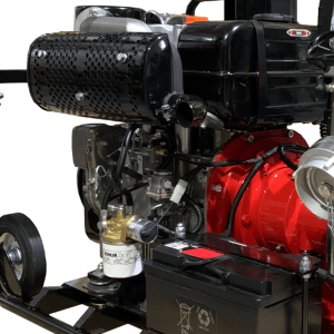 Transportable diesel pump