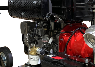 Transportable diesel pump