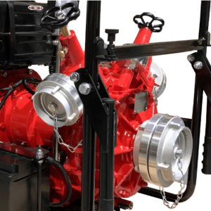 Connection for fire pump