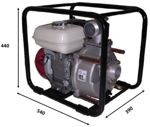 Dimensions pompe incendie
