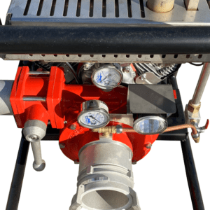 Fire pump pressure gauge