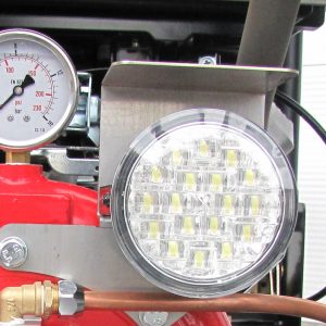 projecteur de travail sur motopompe incendie