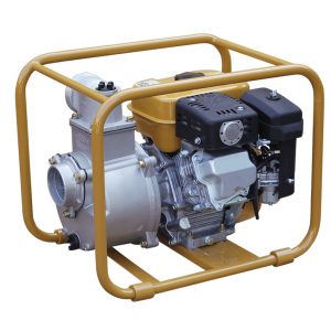 Motor pump exhaustion for loaded water