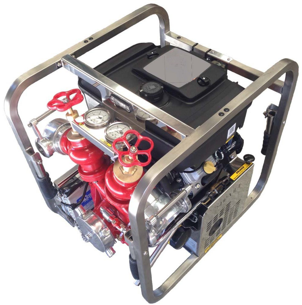Motorpumpe mit Briggs & Stratton Motor + Elektrostarter