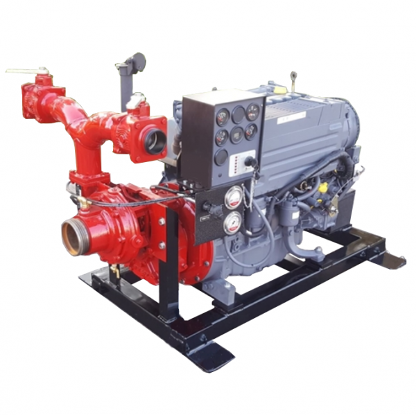 Diesel centrifugal motor pump