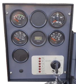 Fire engine control panel