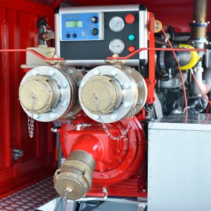 Fire pump connections