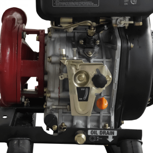 Fire engine with electric starter