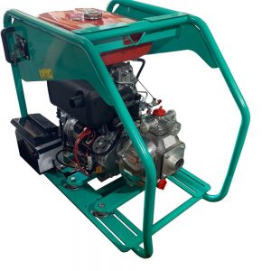 Self-priming diesel pump unit