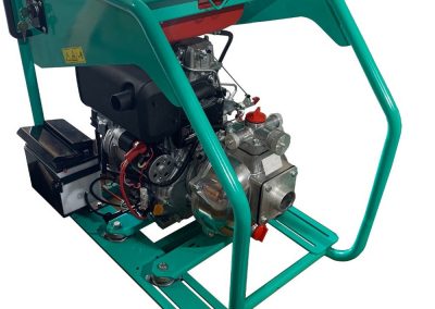 Self-priming diesel pump unit