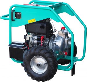 wheelbarrow diesel pump set