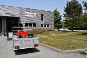 remorque Protection incendie Pompe + Citerne