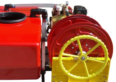 Fire hose reel on low pressure kit