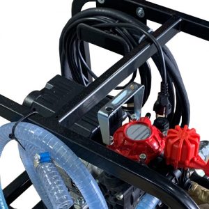 intervention hoses for electric test pump