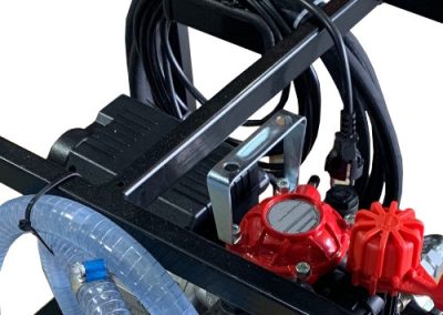 intervention hoses for electric test pump