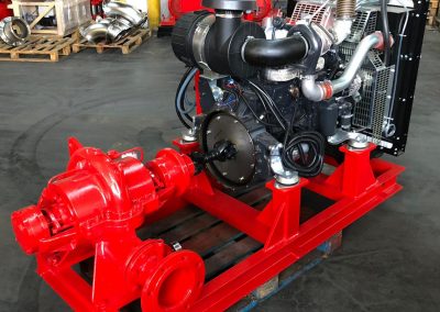 NFPA20 fixed frame pump unit