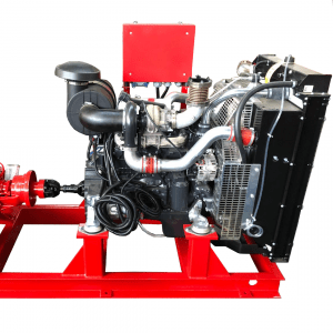 Centrifugal pump unit radiator