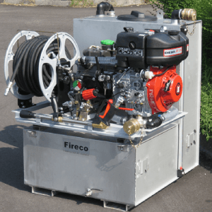 High pressure kit with stainless steel tank
