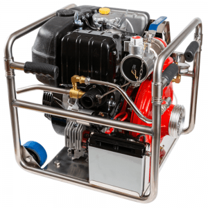 Marine grade aluminum motor pump