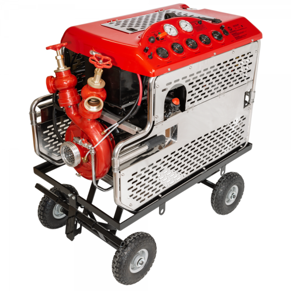 Seawater resistant fire pump