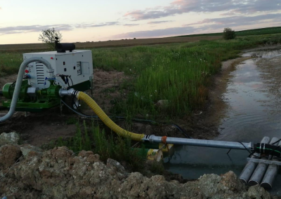 Gruppo termico irriguo intensivo trainabile