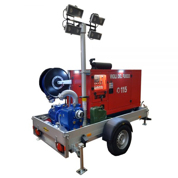 EUROMAST FIRECO intervention trailer