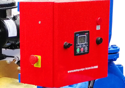 Control panel for ATEX pump set