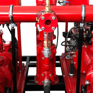groupe motopompe de lutte contre l'incendie NPFA20