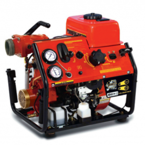 Portable fire pump for sea water