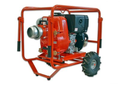 Self-priming sewage pump