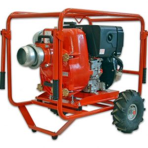 Self-priming sewage pump