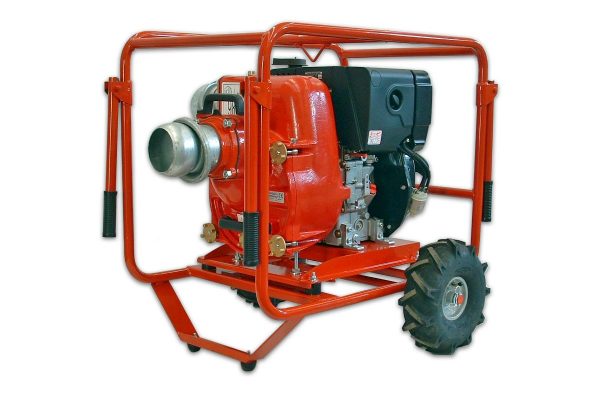 Self-priming sewage pump