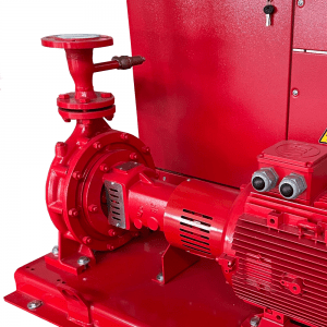 Pump on skid