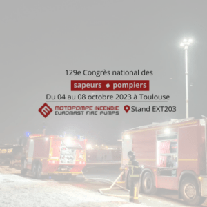 Evènement congrès sapeurs-pompiers Echanger informations sur les produits