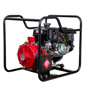 Fire pump with diesel engine electric start