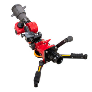 Canon incendie portatif à oscillation hydraulique