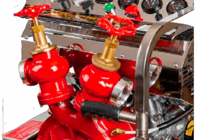 Sea water resistant fire pump