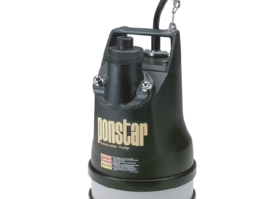 Pompe submersible électrique EFP-33-7-1-230V avec poignée de transport et câble d’alimentation
